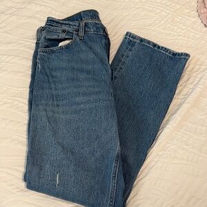 Abercrombie 90s Straight Ultra High Rise Jeans